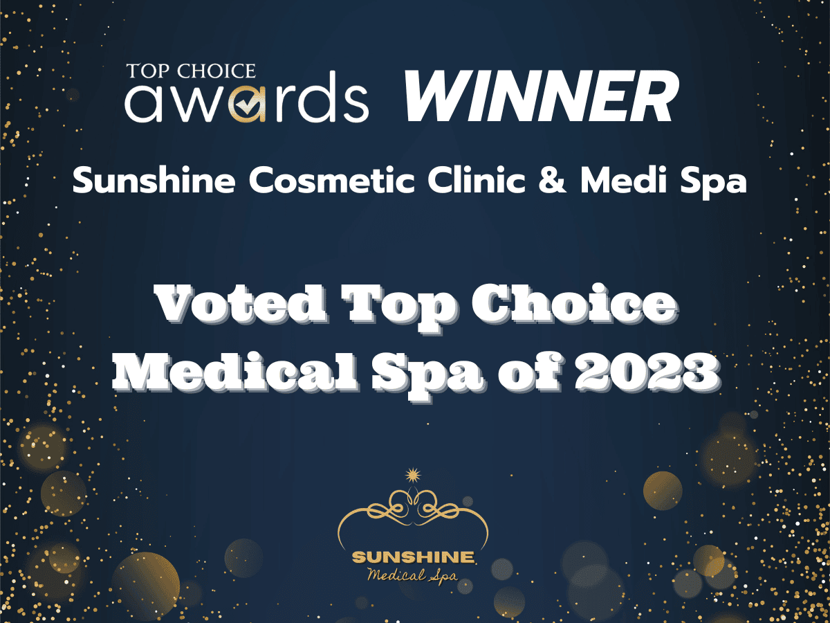 Announcement of 2023 Top Choice Award – Best Medical Spa in Kitchener/Waterloo