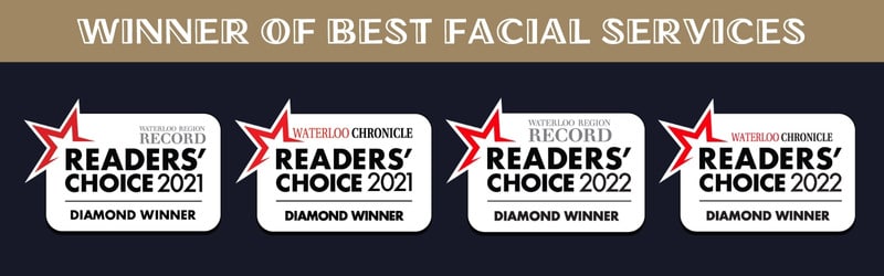 We are the winner of several local awards for best facial services in Kitchener-Waterloo area.